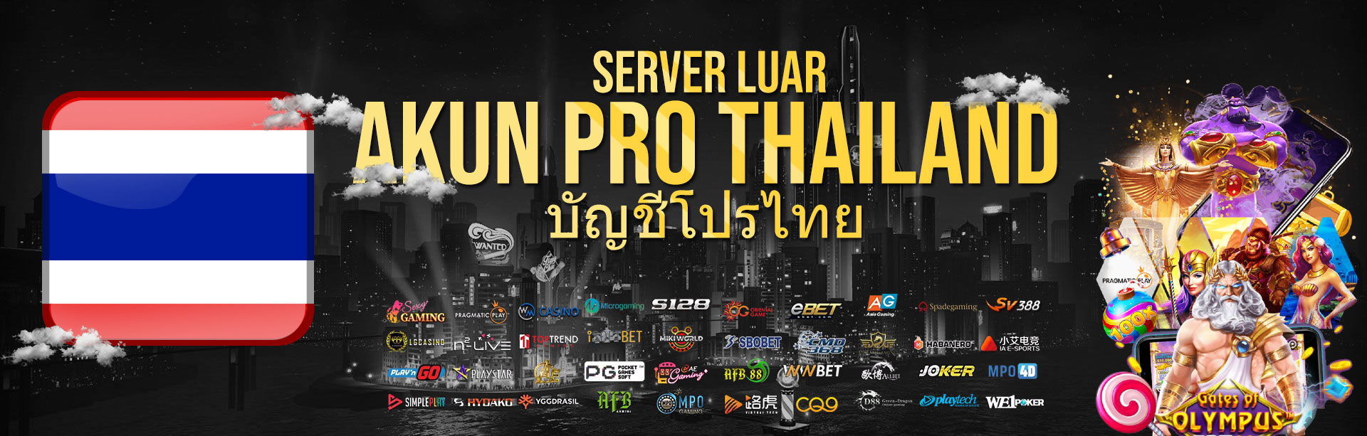 Gunakan Akun Pro Server Thailand Gacor Mudah Menang